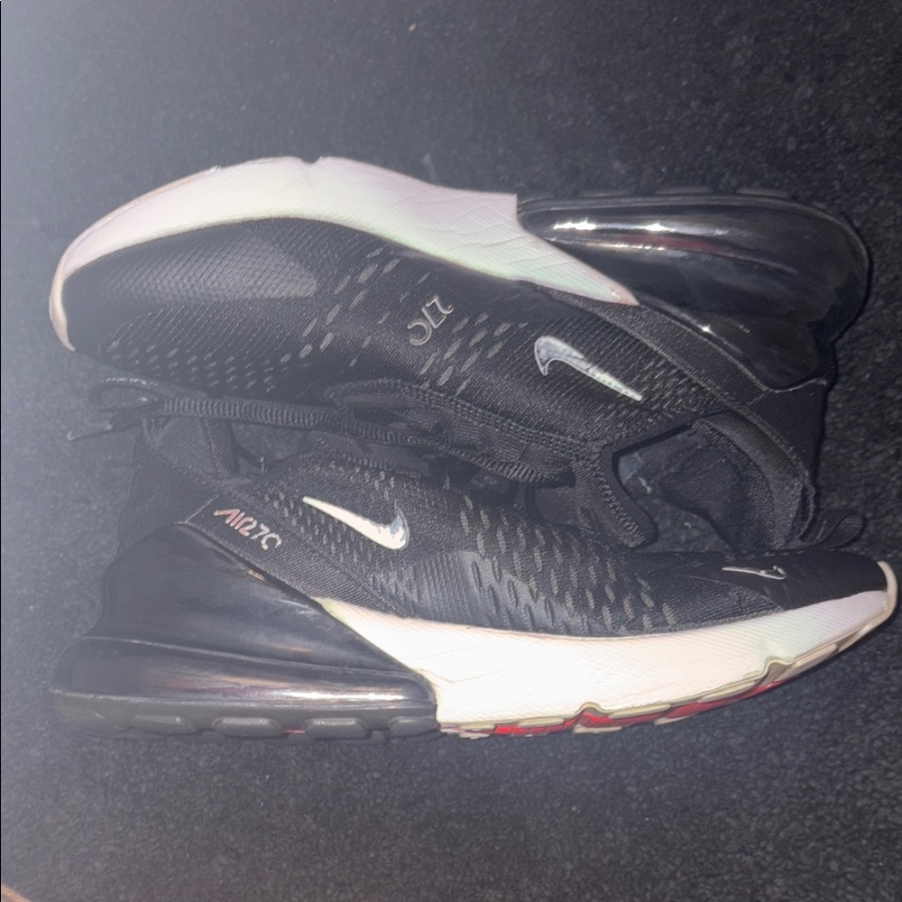 Nike Air Max 270 Black and White Sneakers